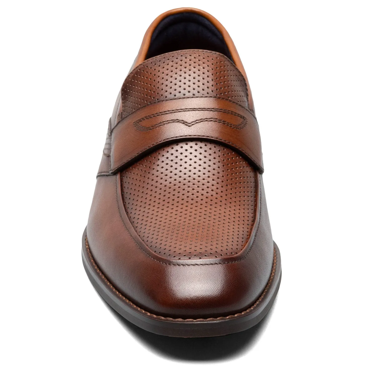 Slip-On Shoes*Stacy Adams Men's , Karnes Loafer Cognac