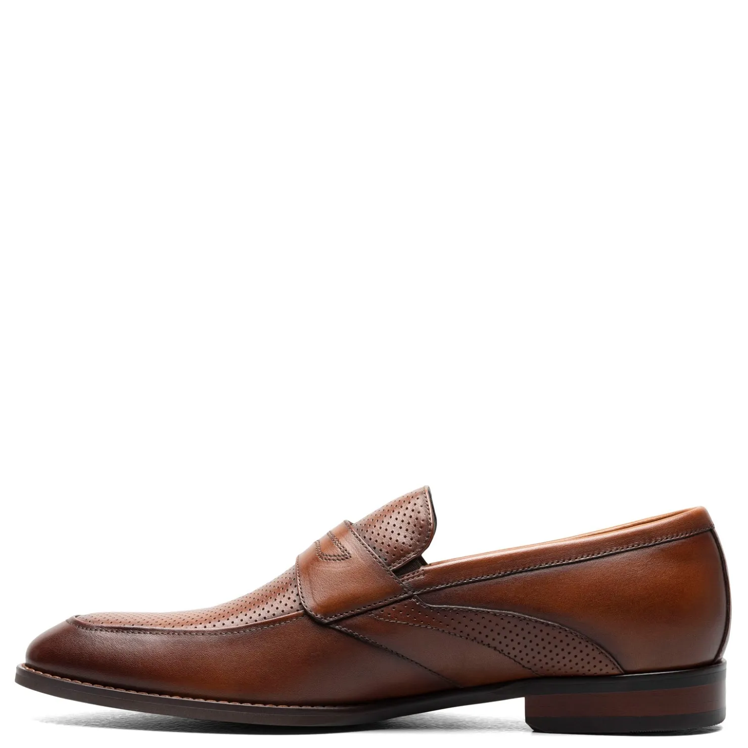 Slip-On Shoes*Stacy Adams Men's , Karnes Loafer Cognac