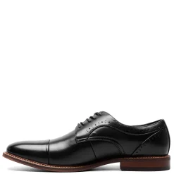 Dress*Stacy Adams Men's , Maddox Cap Toe Oxford Black Polished