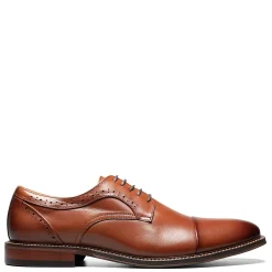 Oxfords*Stacy Adams Men's , Maddox Cap Toe Oxford Cognac