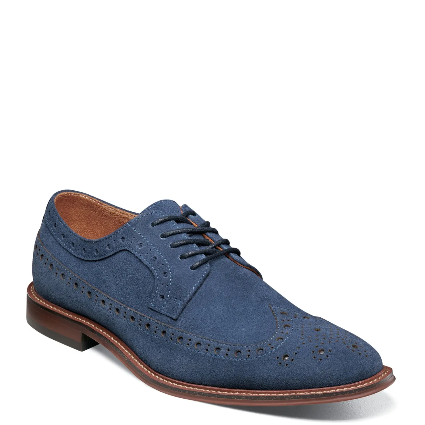 Oxfords*Stacy Adams Men's , Marligan Wingtip Oxford Navy