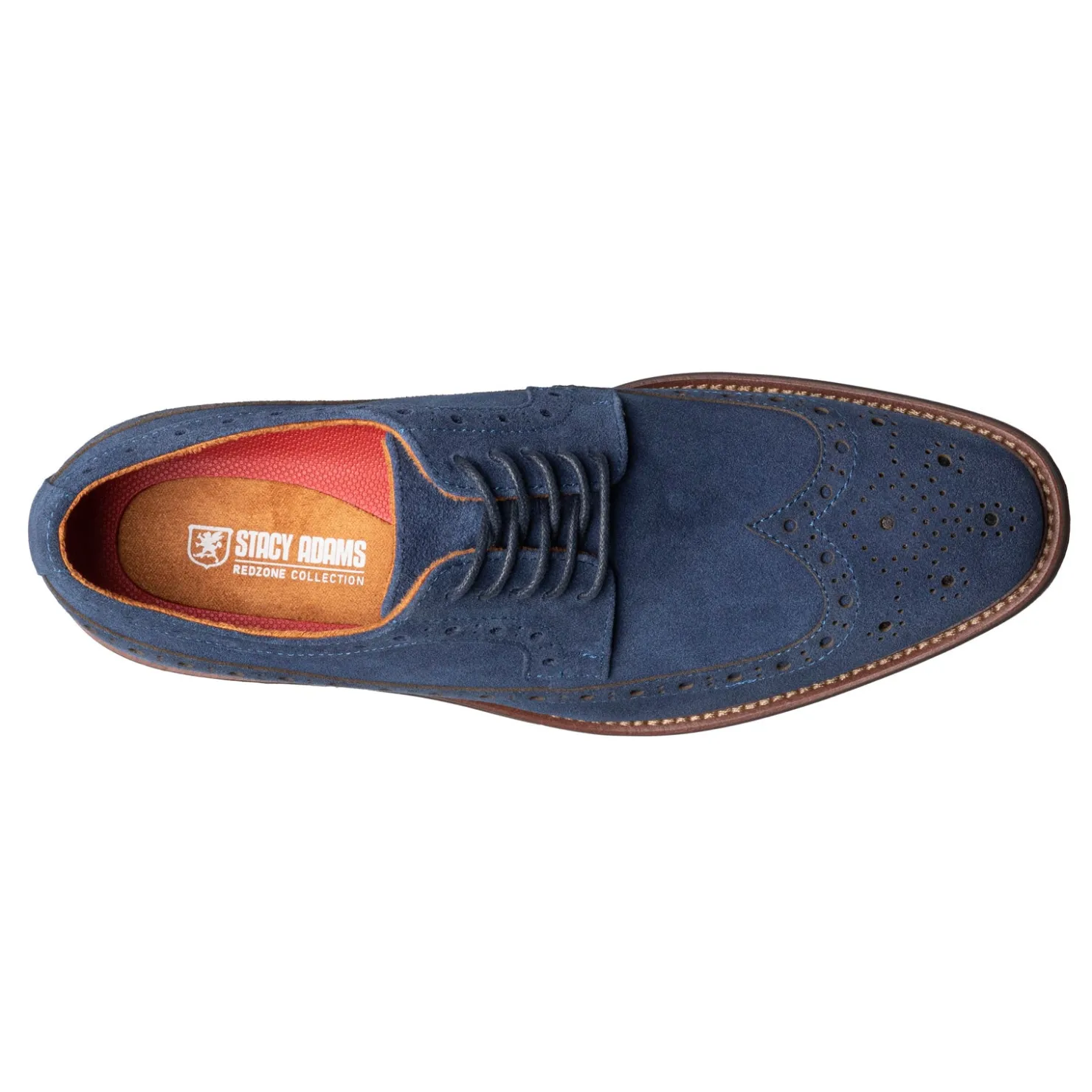 Oxfords*Stacy Adams Men's , Marligan Wingtip Oxford Navy