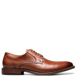 Oxfords*Stacy Adams Men's , Marlton Plain Toe Oxford Cognac