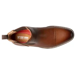 Boots*Stacy Adams Men's , Maury Cap Toe Chelsea Boot Chocolate