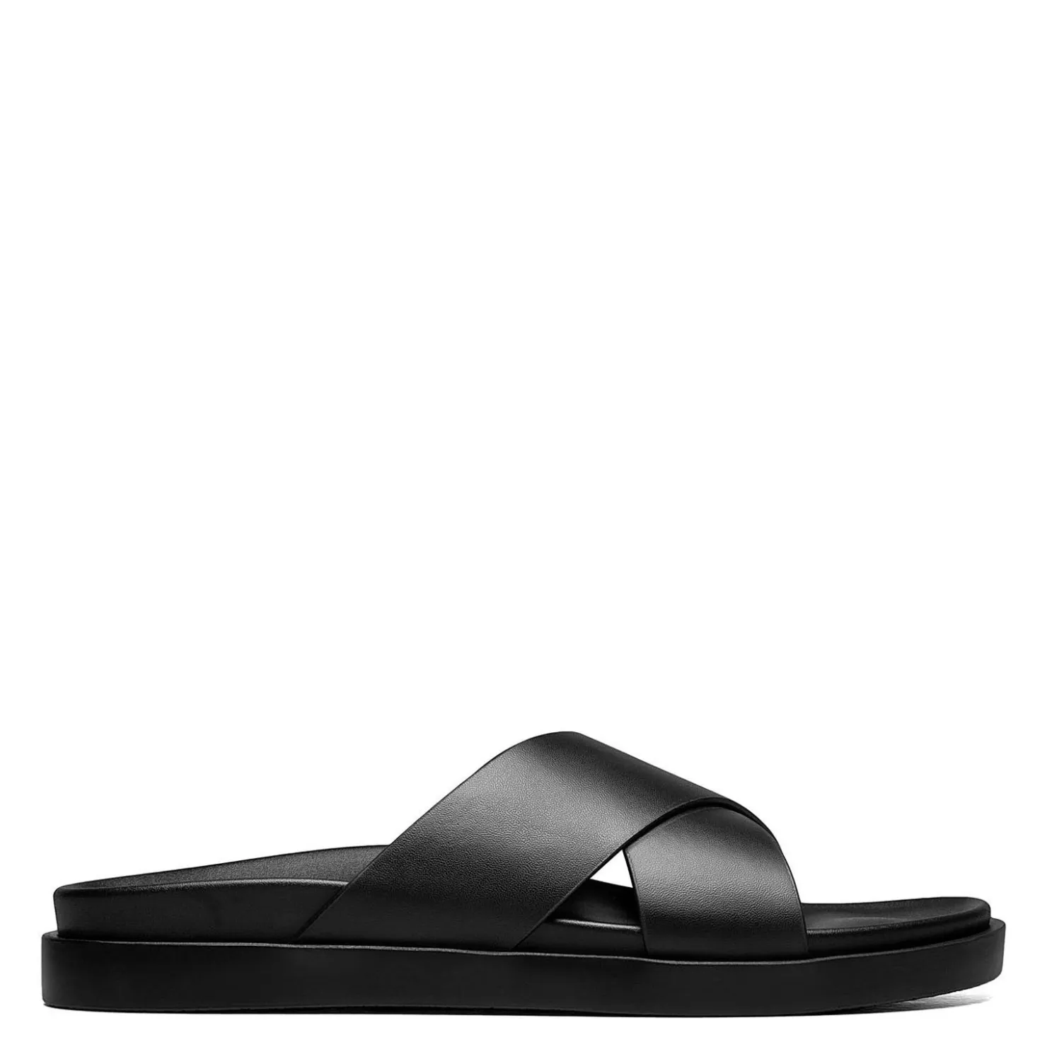 Slides*Stacy Adams Men's , Montel Sandal Black
