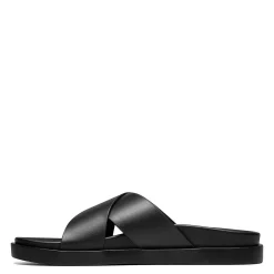 Slides*Stacy Adams Men's , Montel Sandal Black