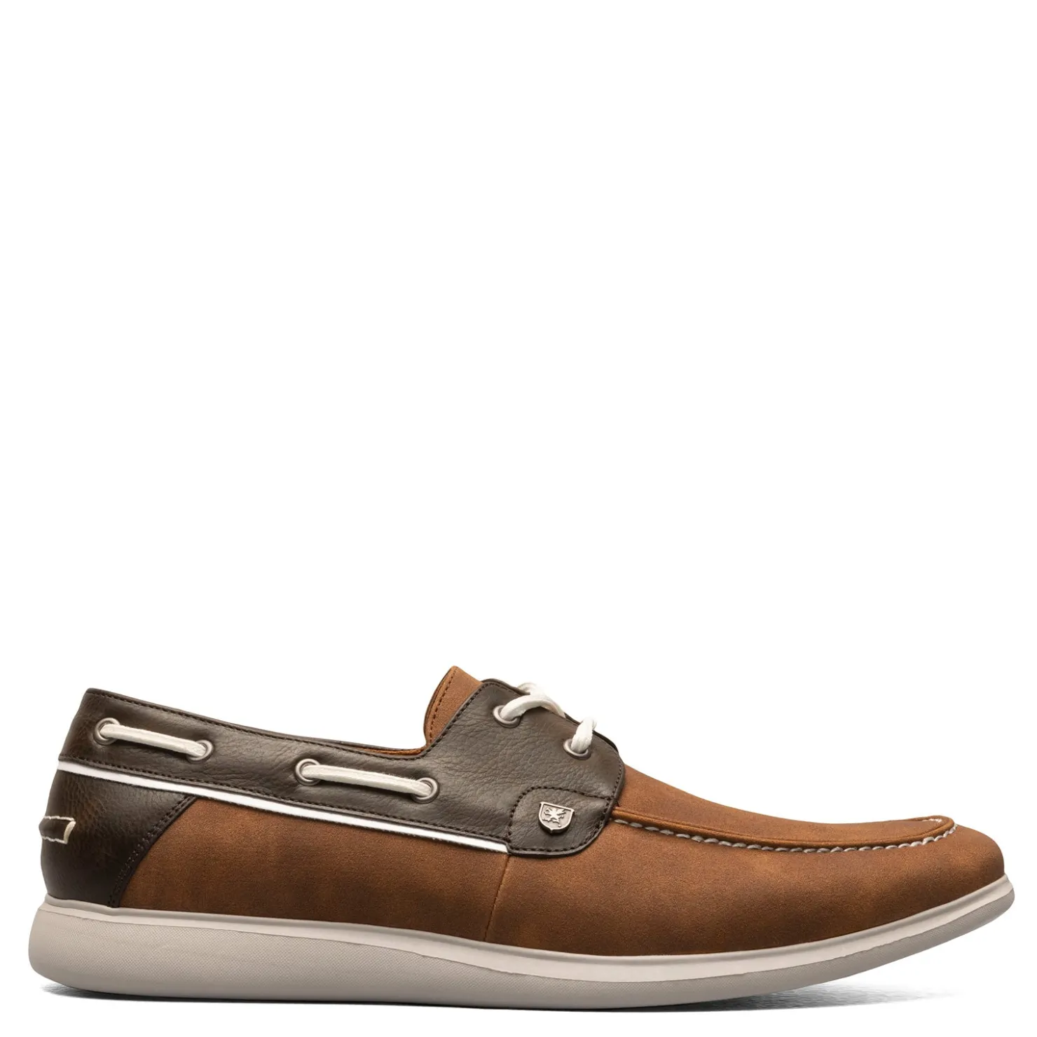 Boat Shoes*Stacy Adams Men's , Reid Boat Shoe Cognac