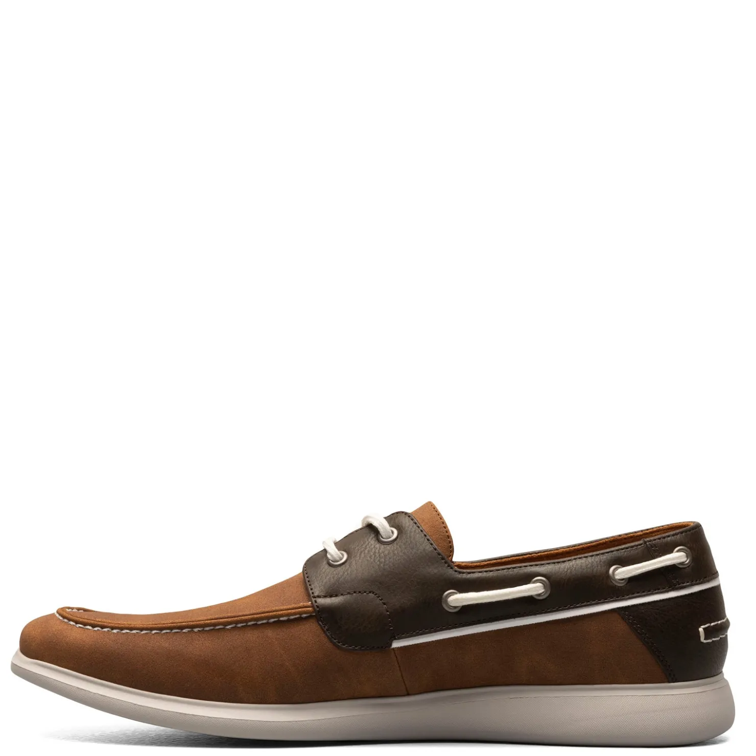 Boat Shoes*Stacy Adams Men's , Reid Boat Shoe Cognac