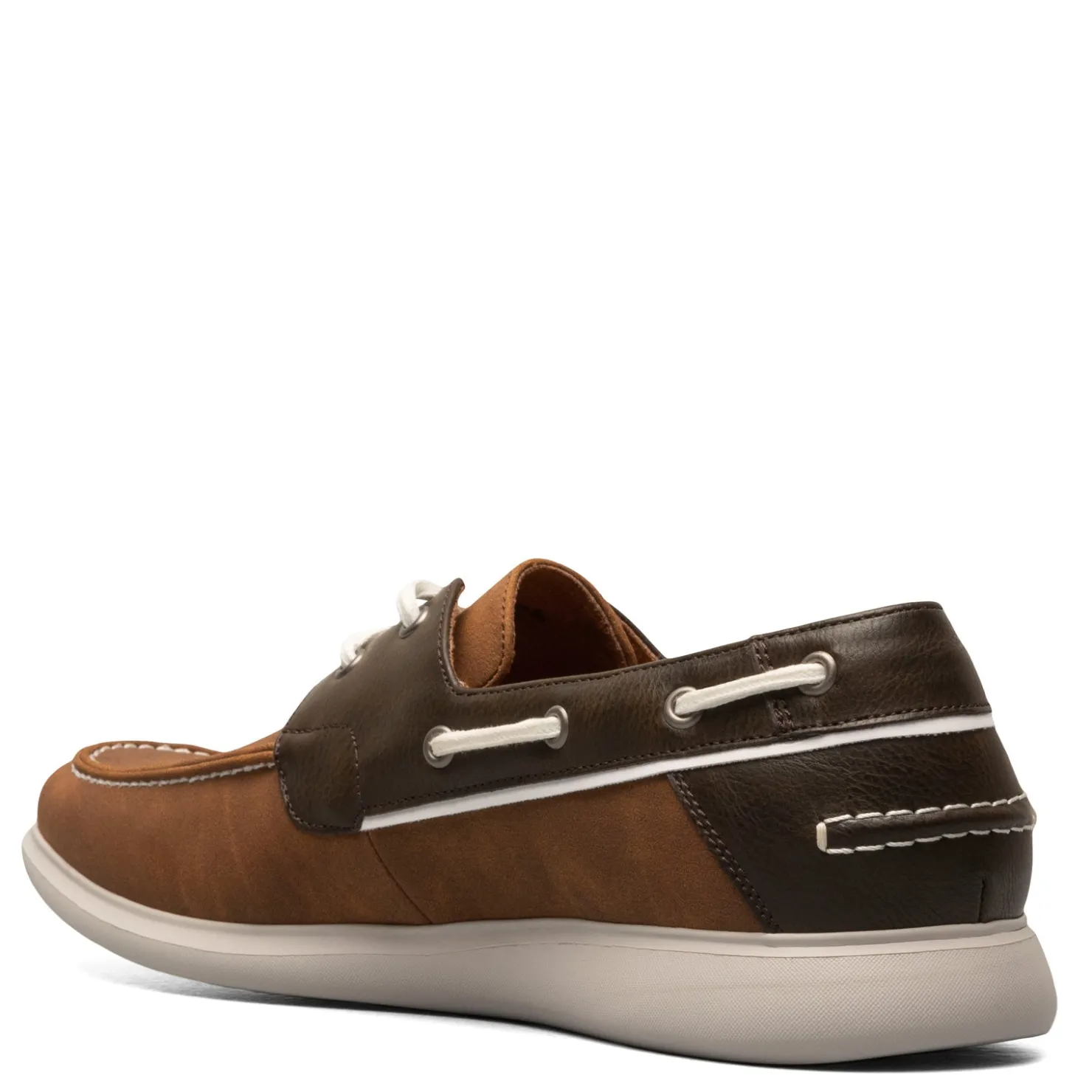 Boat Shoes*Stacy Adams Men's , Reid Boat Shoe Cognac
