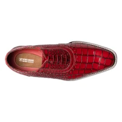 Dress*Stacy Adams Men's , Riccardi Oxford Red