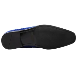 Loafers*Stacy Adams Men's , Saunders Loafer Royal