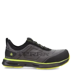 Work & Safety*Terra Men's , Lites Low NT Work Sneaker Black/Lime