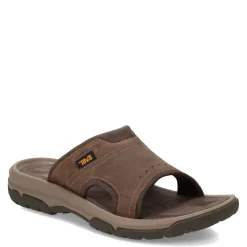 Sandals*Teva Men's , Langdon Slide Walnut
