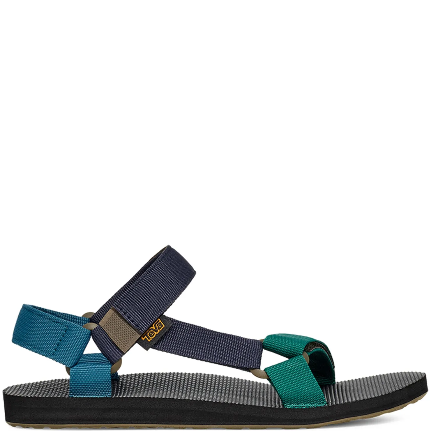 Outdoor & Hiking*Teva Men's , Original Universal Sandal Navy Blue Green Mix