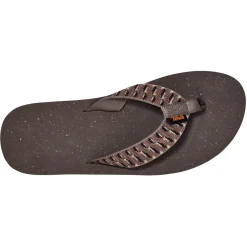 Flip Flops*Teva Men's , Reflip Sandal Brown