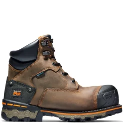 Boots*Timberland Pro Men's , Boondock HD Composite Toe Work Boot Brown Tan