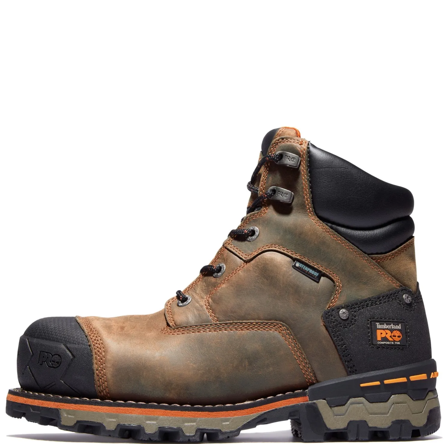 Work & Safety*Timberland Pro Men's , Boondock HD Composite Toe Work Boot Brown Tan