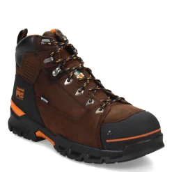 Boots*Timberland Pro Men's , Endurance EV 6-Inch Waterproof Composite Toe Work Shoe Brown