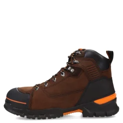 Boots*Timberland Pro Men's , Endurance EV 6-Inch Waterproof Composite Toe Work Shoe Brown