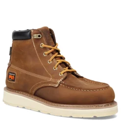 Boots*Timberland Pro Men's , Gridworks 6 Inch Soft Toe Work Boot Golden Brown
