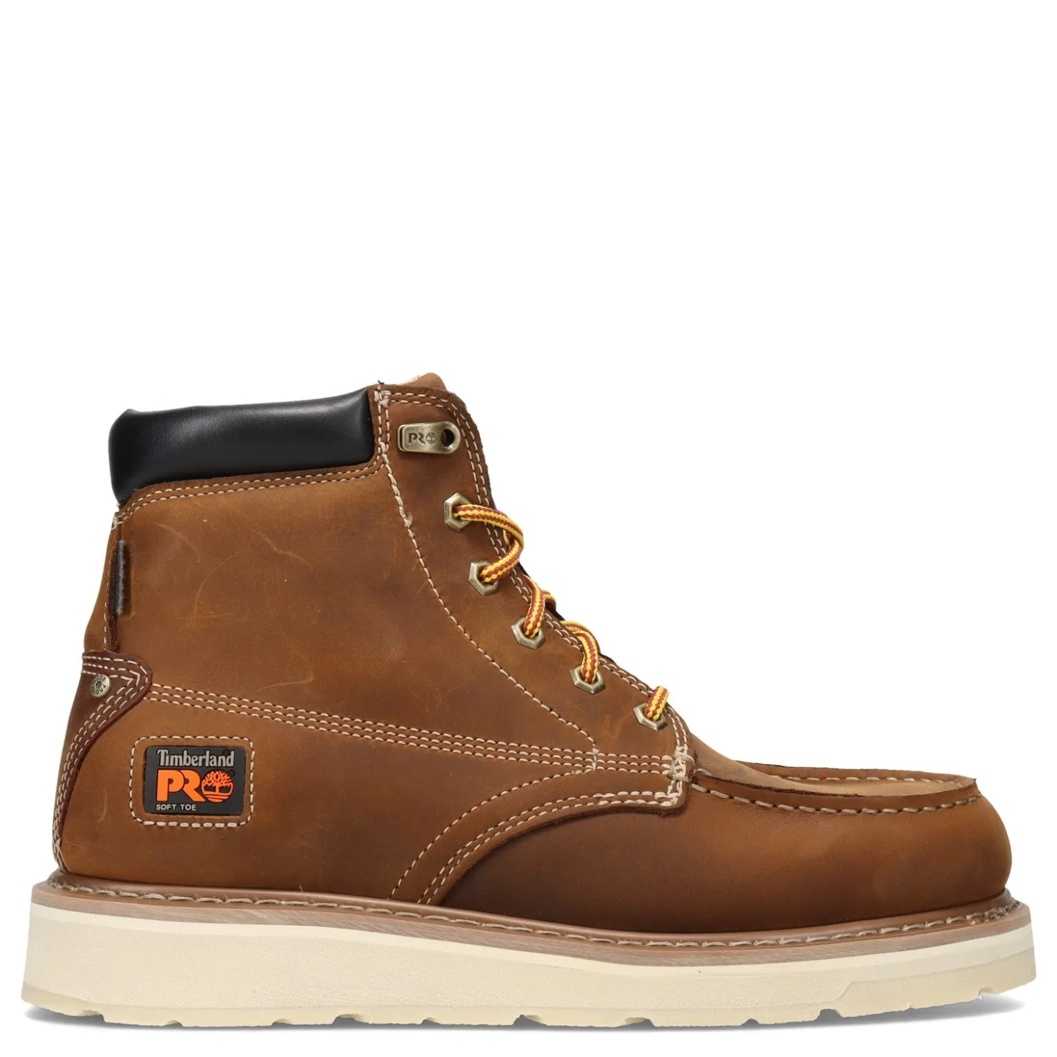 Boots*Timberland Pro Men's , Gridworks 6 Inch Soft Toe Work Boot Golden Brown