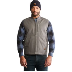 Outerwear*Timberland Pro Men's , Gritman Vest Pewter