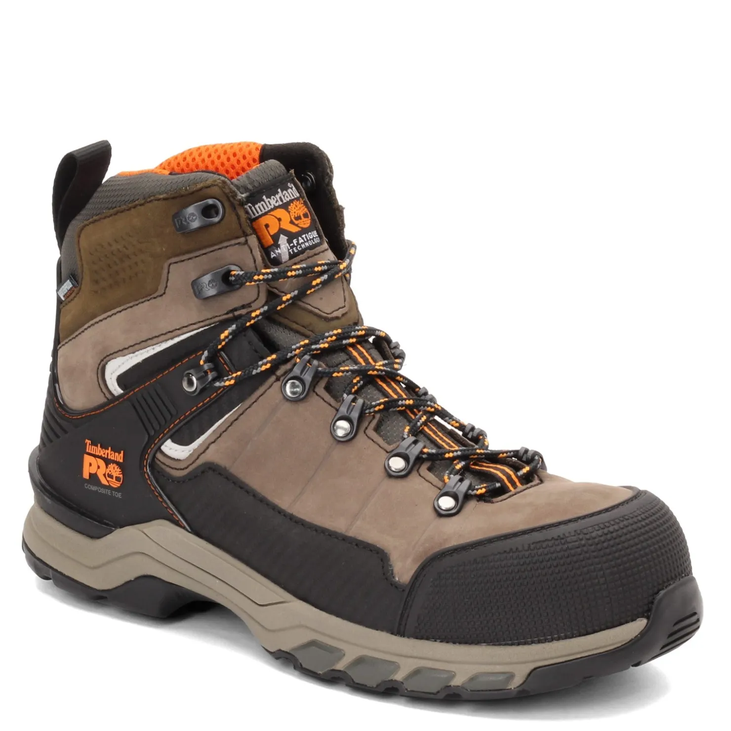 Boots*Timberland Pro Men's , Hypercharge TRD Comp Toe Boot Brown