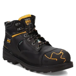 Boots*Timberland Pro Men's , Magnitude 6in CT WP Boot Black Leather