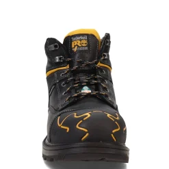 Boots*Timberland Pro Men's , Magnitude 6in CT WP Boot Black Leather