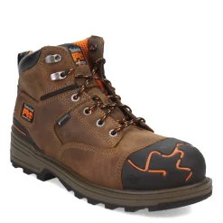 Work & Safety*Timberland Pro Men's , Magnitude 6in CT Safety WP Boot Brown Mocha
