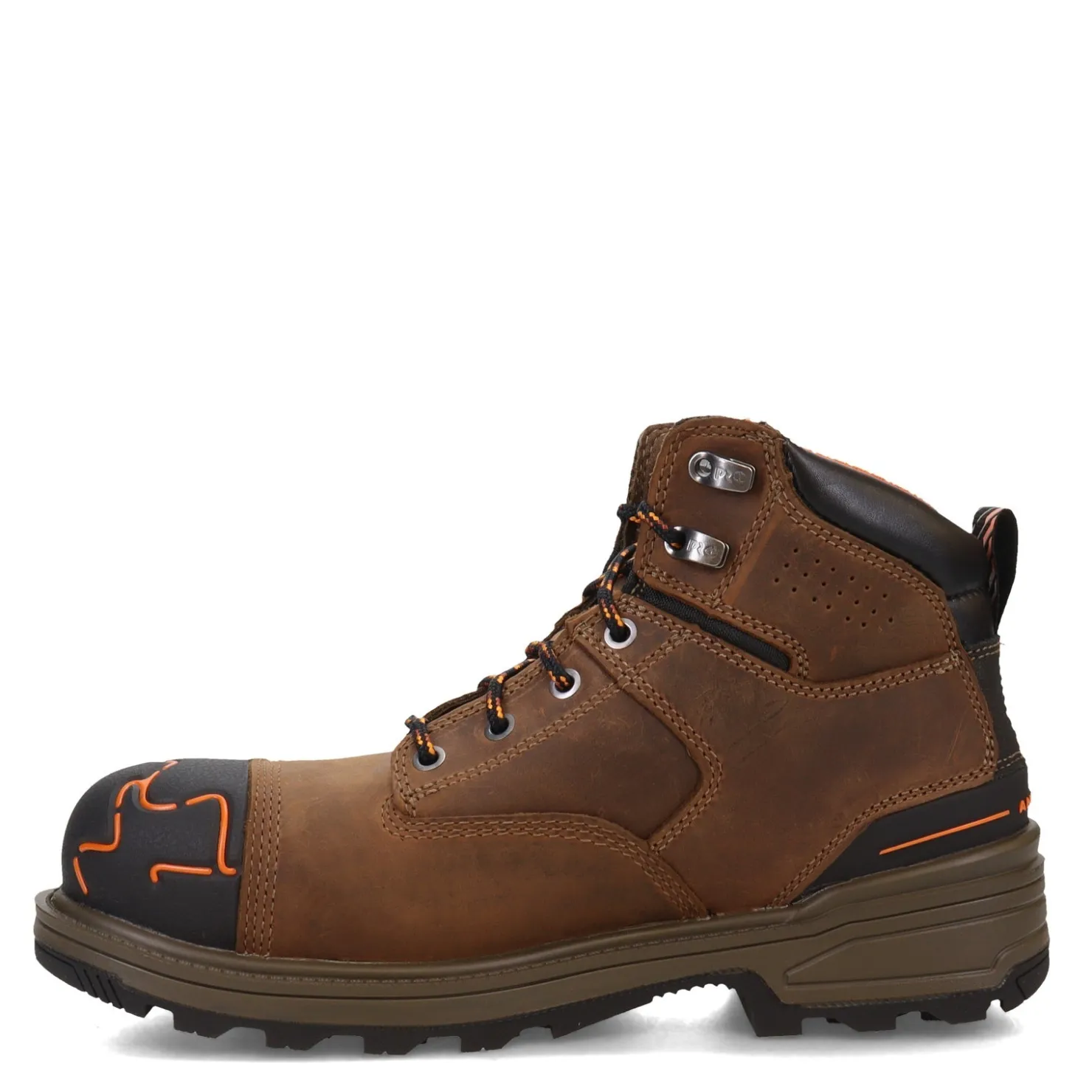 Work & Safety*Timberland Pro Men's , Magnitude 6in CT Safety WP Boot Brown Mocha