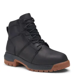 Work & Safety*Timberland Pro Men's , Montauk 6-Inch Steel Toe Work Boot Black/Gum