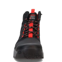 Work & Safety*Timberland Pro Men's , Morphix Mid Waterproof CT Boot Black Red