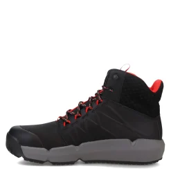 Work & Safety*Timberland Pro Men's , Morphix Mid Waterproof CT Boot Black Red