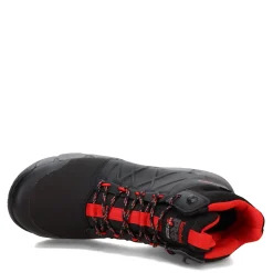 Work & Safety*Timberland Pro Men's , Morphix Mid Waterproof CT Boot Black Red