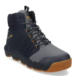 Work & Safety*Timberland Pro Men's , Morphix Mid Waterproof CT Boot Grey Navy
