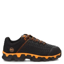Sneakers & Athletics*Timberland Pro Men's , Powertrain Sport Alloy Toe Work Shoe Black Orange Mix
