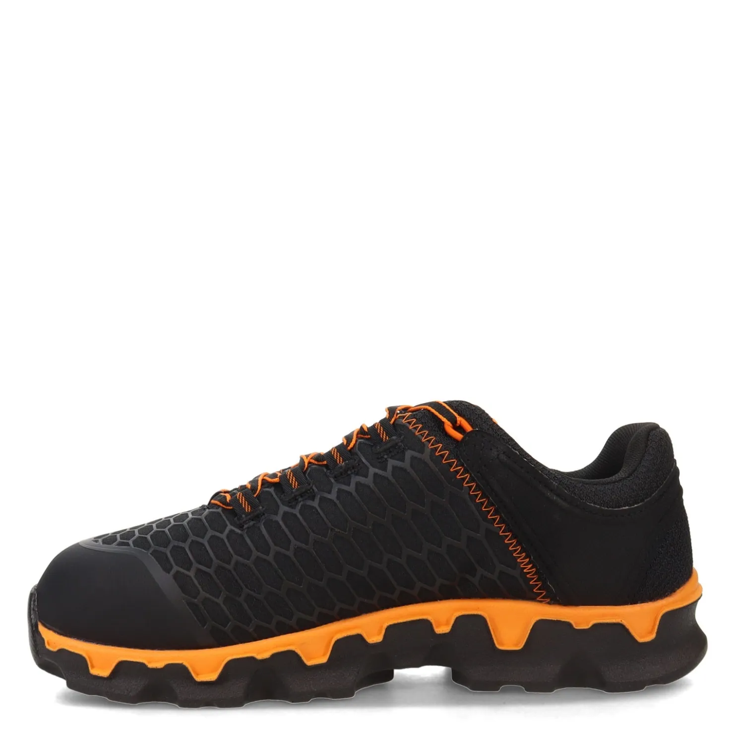 Work & Safety*Timberland Pro Men's , Powertrain Sport Alloy Toe Work Shoe Black Orange Mix