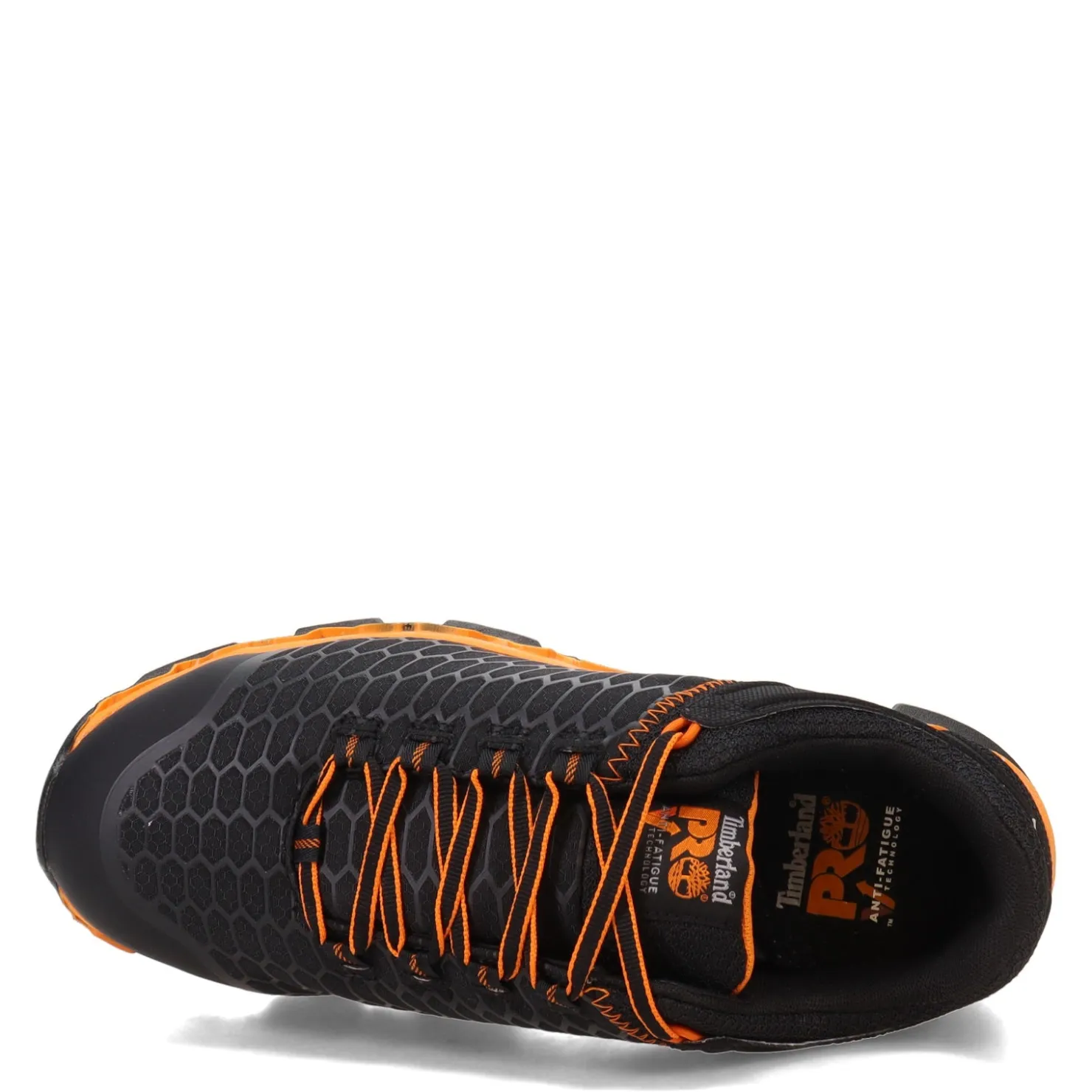 Work & Safety*Timberland Pro Men's , Powertrain Sport Alloy Toe Work Shoe Black Orange Mix