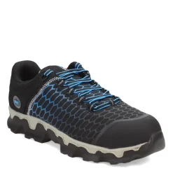 Sneakers & Athletics*Timberland Pro Men's , Powertrain Sport Alloy Toe Work Shoe Black Blue Mix