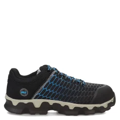 Sneakers & Athletics*Timberland Pro Men's , Powertrain Sport Alloy Toe Work Shoe Black Blue Mix
