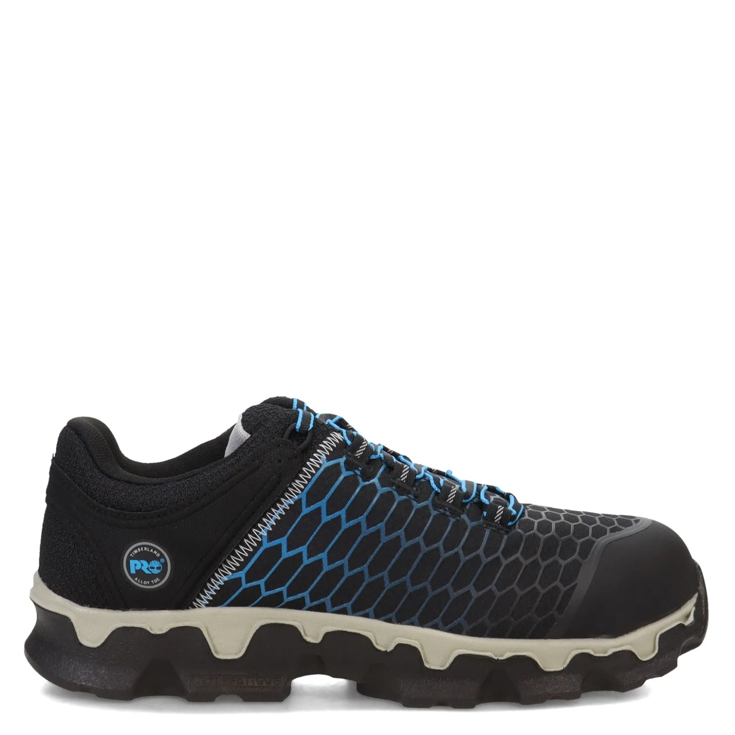 Sneakers & Athletics*Timberland Pro Men's , Powertrain Sport Alloy Toe Work Shoe Black Blue Mix