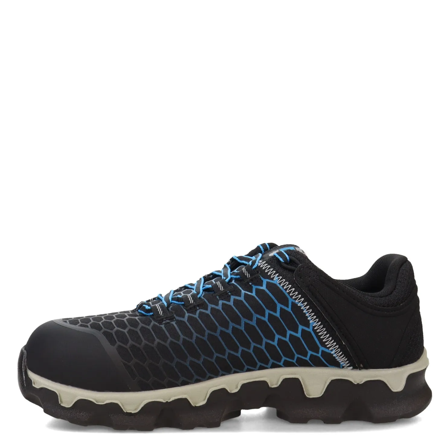 Sneakers & Athletics*Timberland Pro Men's , Powertrain Sport Alloy Toe Work Shoe Black Blue Mix