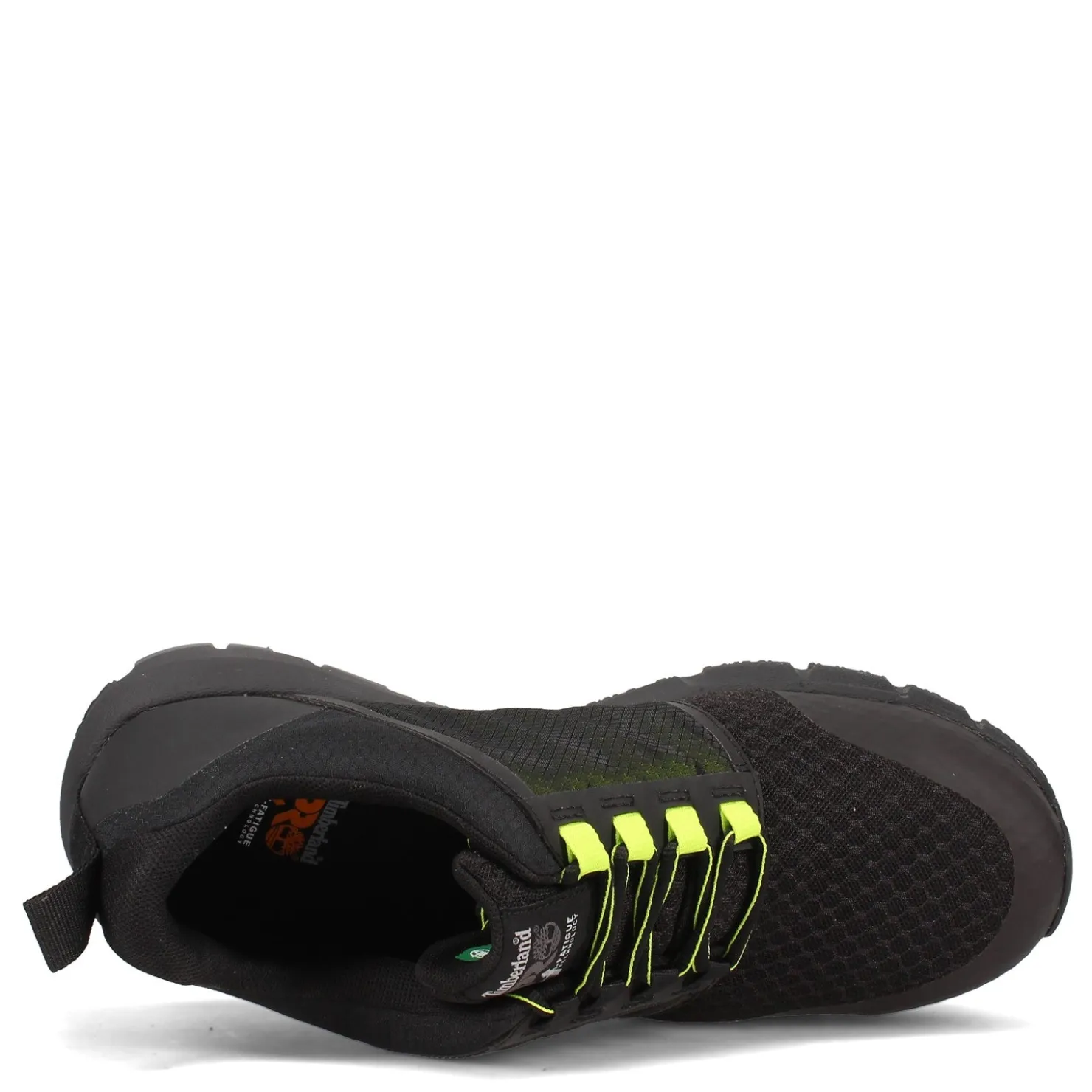 Sneakers & Athletics*Timberland Pro Men's , Radius Comp Toe Work Shoe Black Mesh / Lime