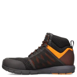 Work & Safety*Timberland Pro Men's , Radius Mid Comp Toe Work Boot Black Orange