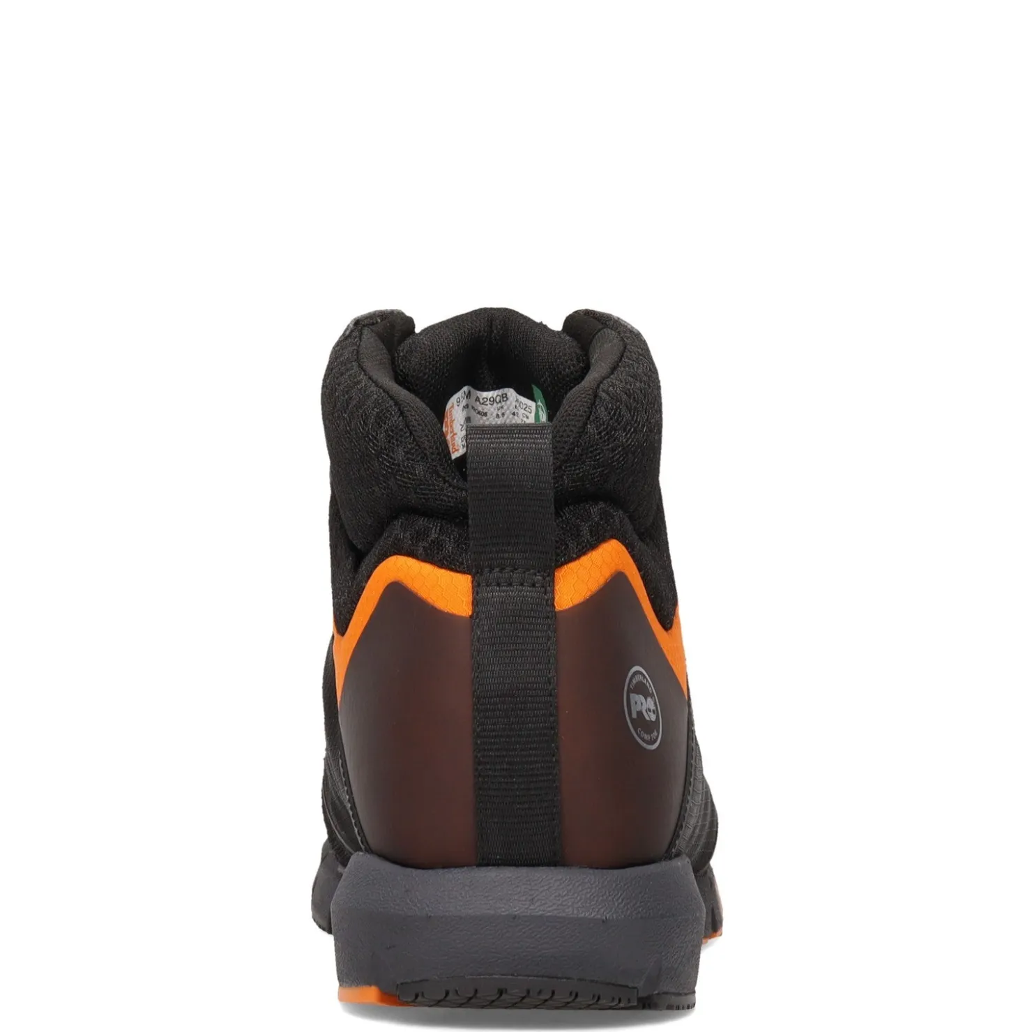 Work & Safety*Timberland Pro Men's , Radius Mid Comp Toe Work Boot Black Orange