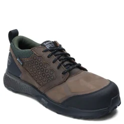 Work & Safety*Timberland Pro Men's , Reaxion Low Comp Toe Work Shoe Brown Green