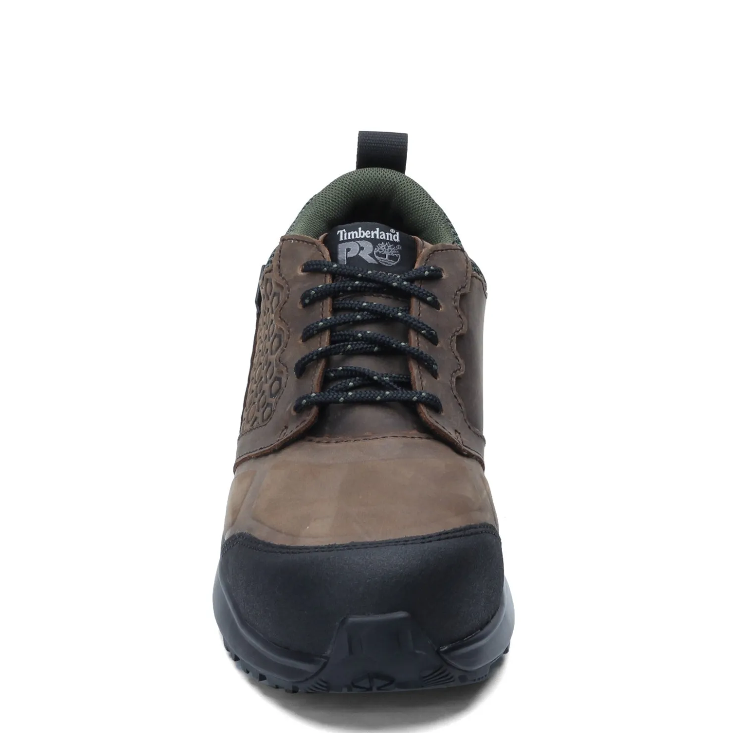 Work & Safety*Timberland Pro Men's , Reaxion Low Comp Toe Work Shoe Brown Green