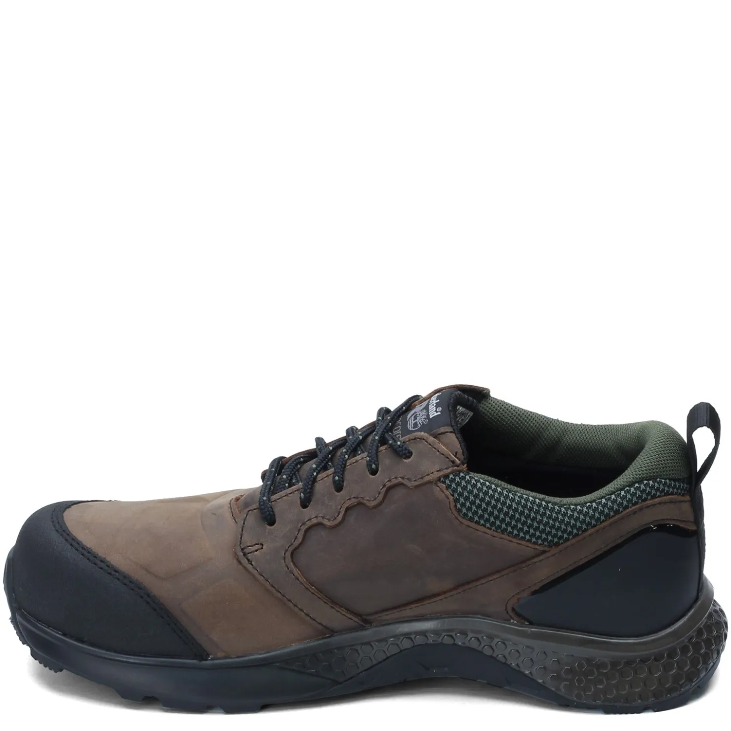 Work & Safety*Timberland Pro Men's , Reaxion Low Comp Toe Work Shoe Brown Green