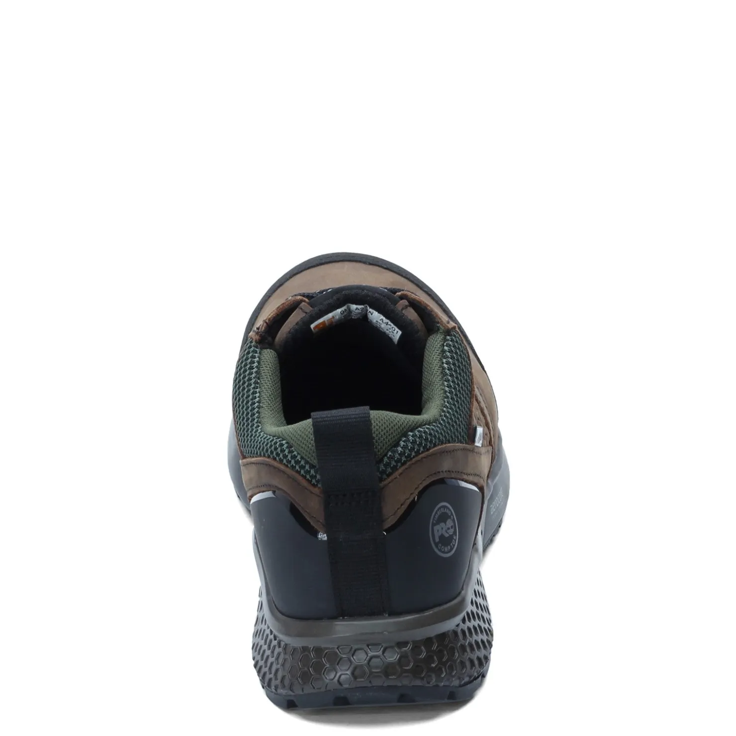 Work & Safety*Timberland Pro Men's , Reaxion Low Comp Toe Work Shoe Brown Green